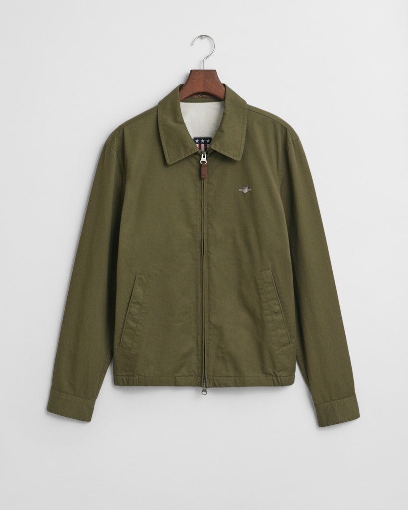 Cotton windcheater jacket.301 Army Green