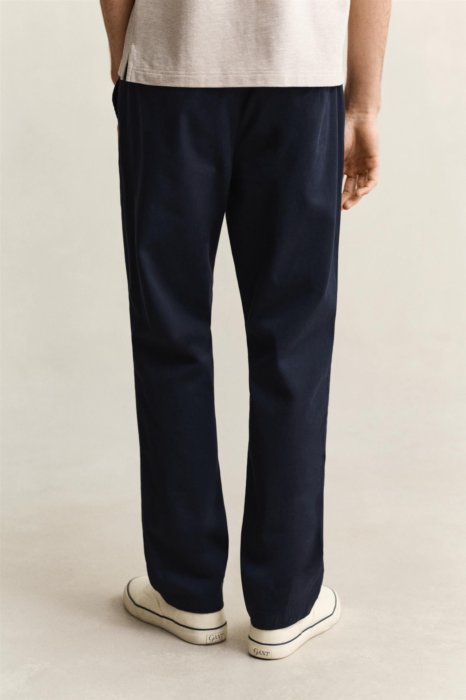 Reg Classic Chinos Evening Blue