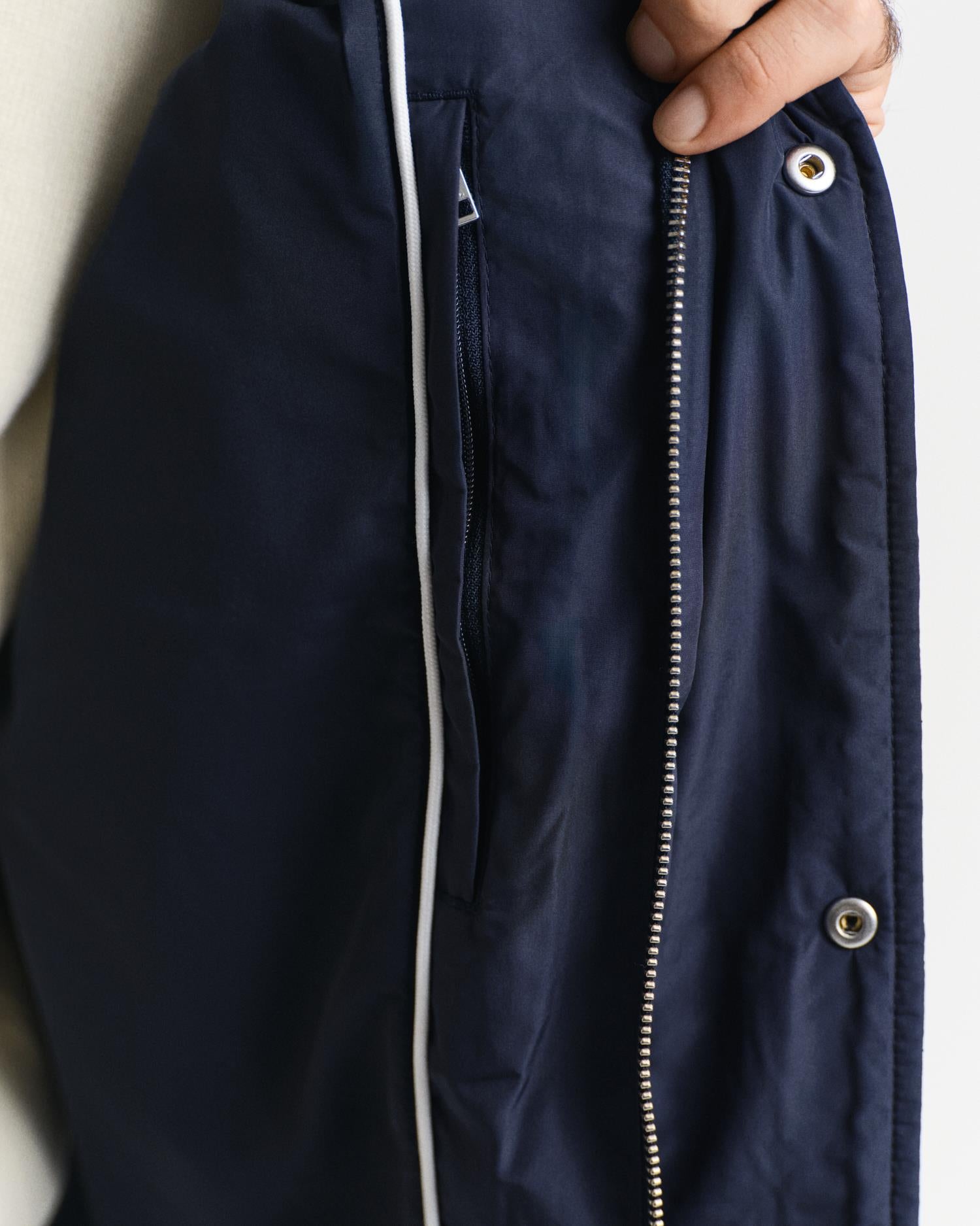 Quilted Windcheater Mid Jacket Evening Blue