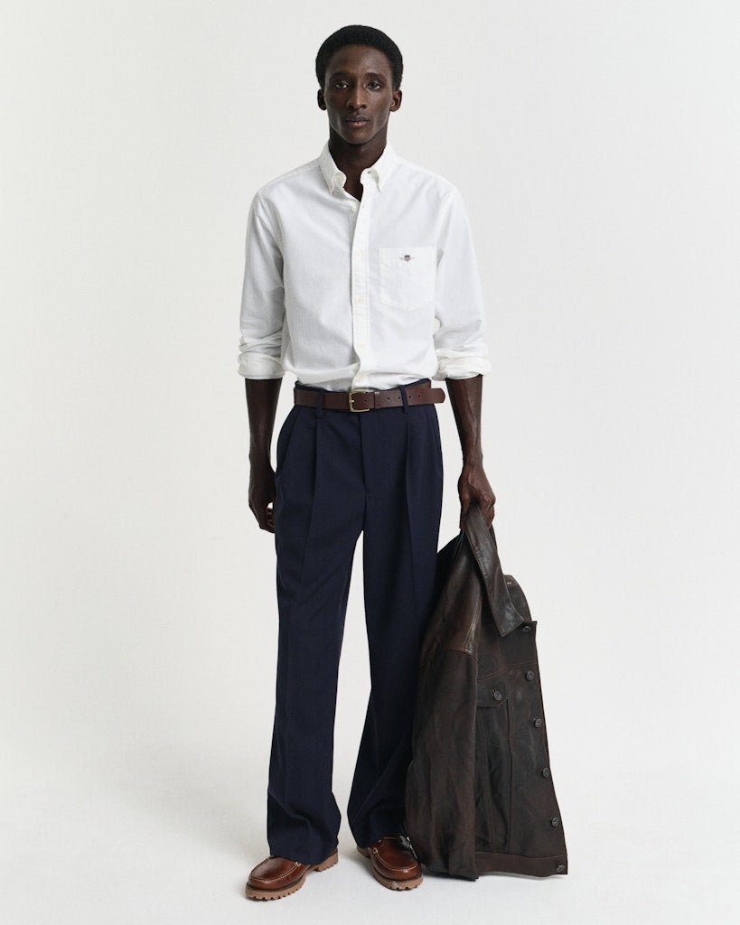 REG CLASSIC OXFORD SHIRT White