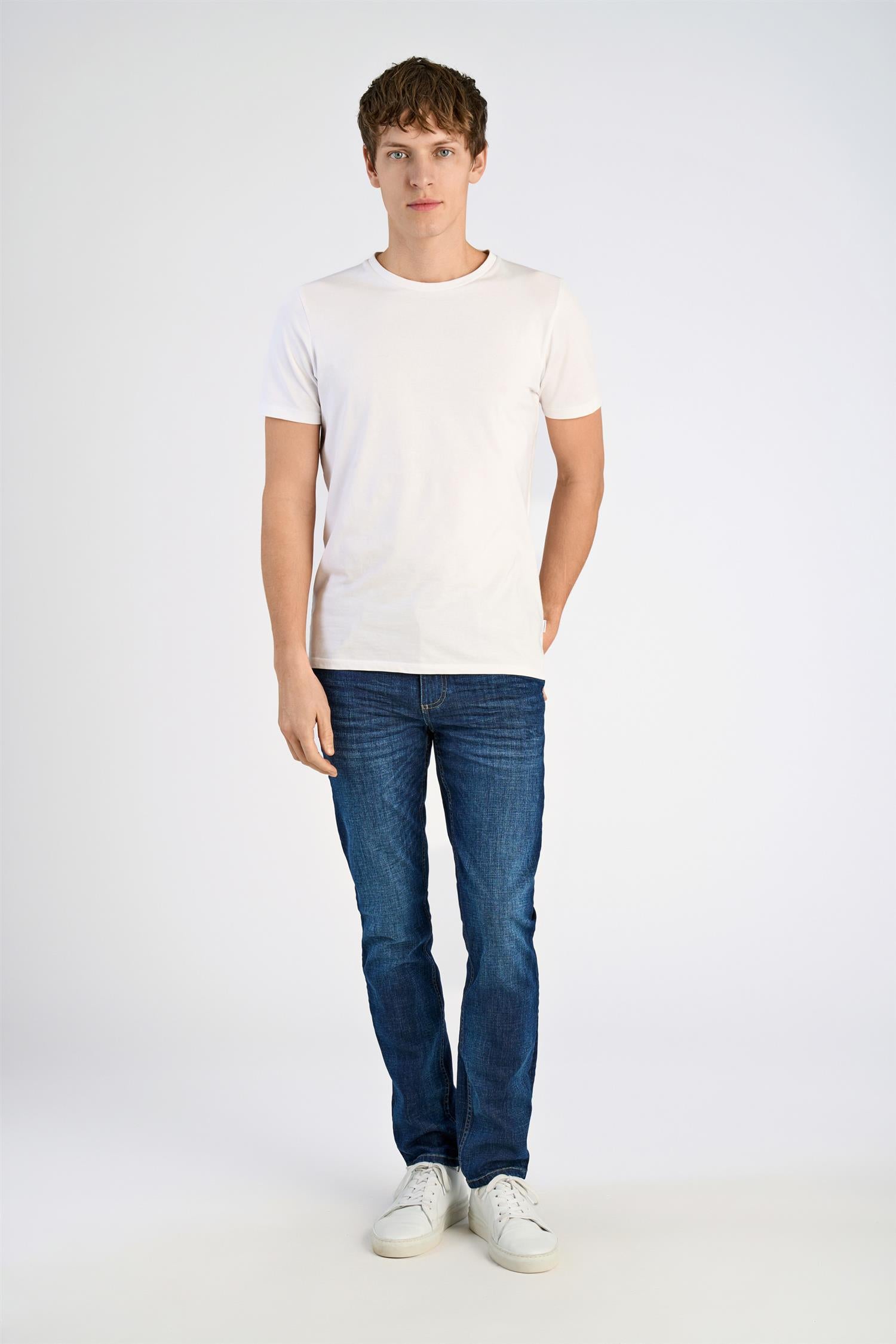 Jeansy ze stretchem Deep Blue Denim