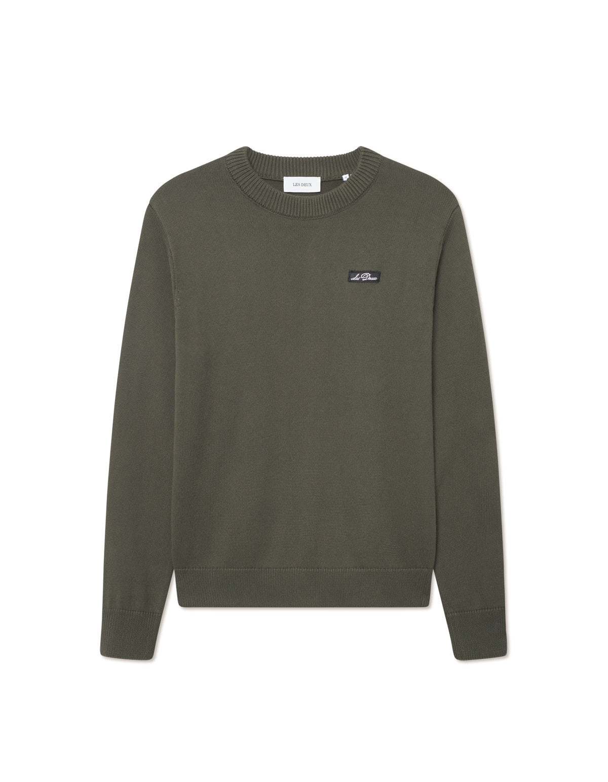 Gary Patch Crewneck Knit Duffel Bag