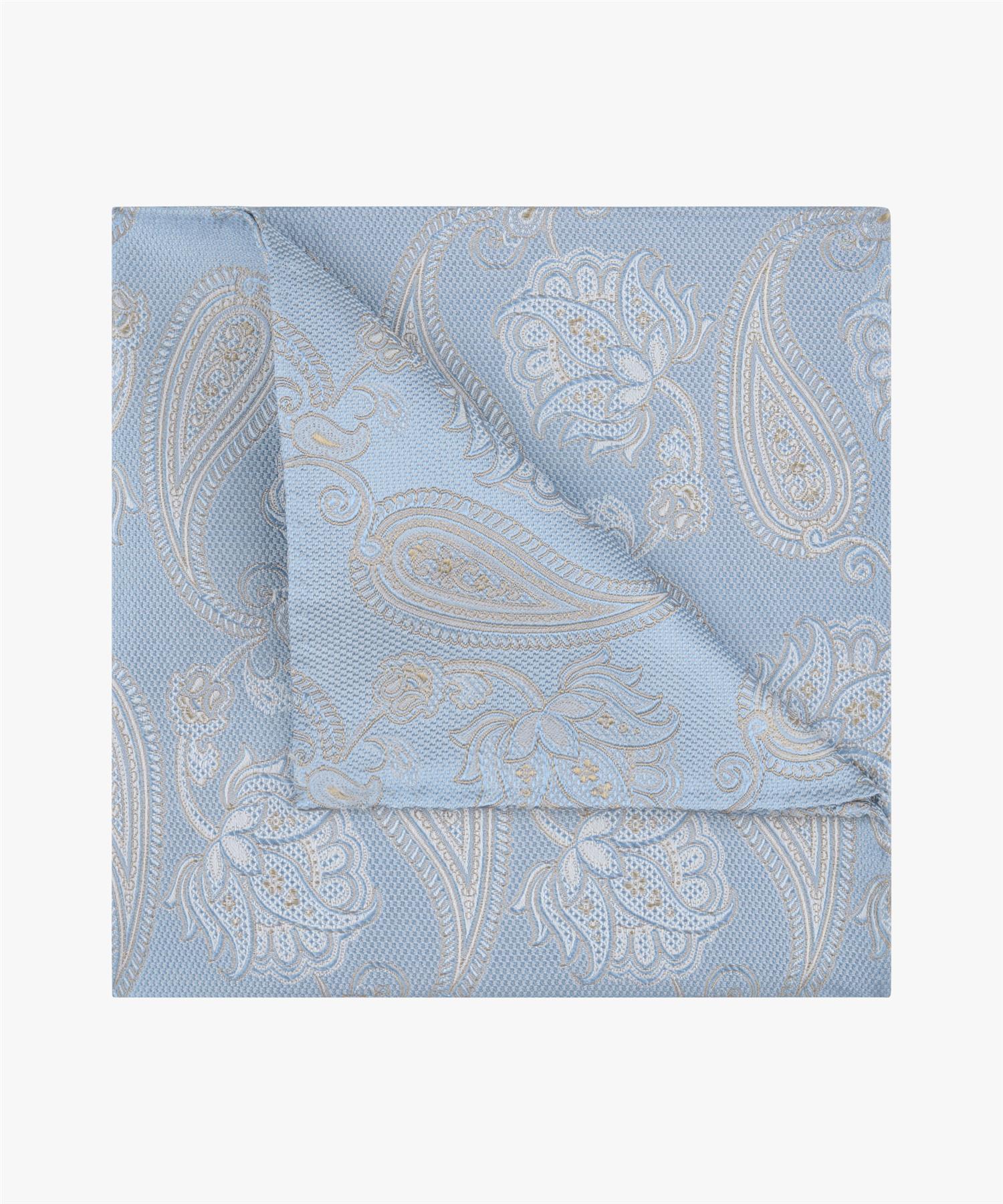 Pqs silk woven Lyseblå