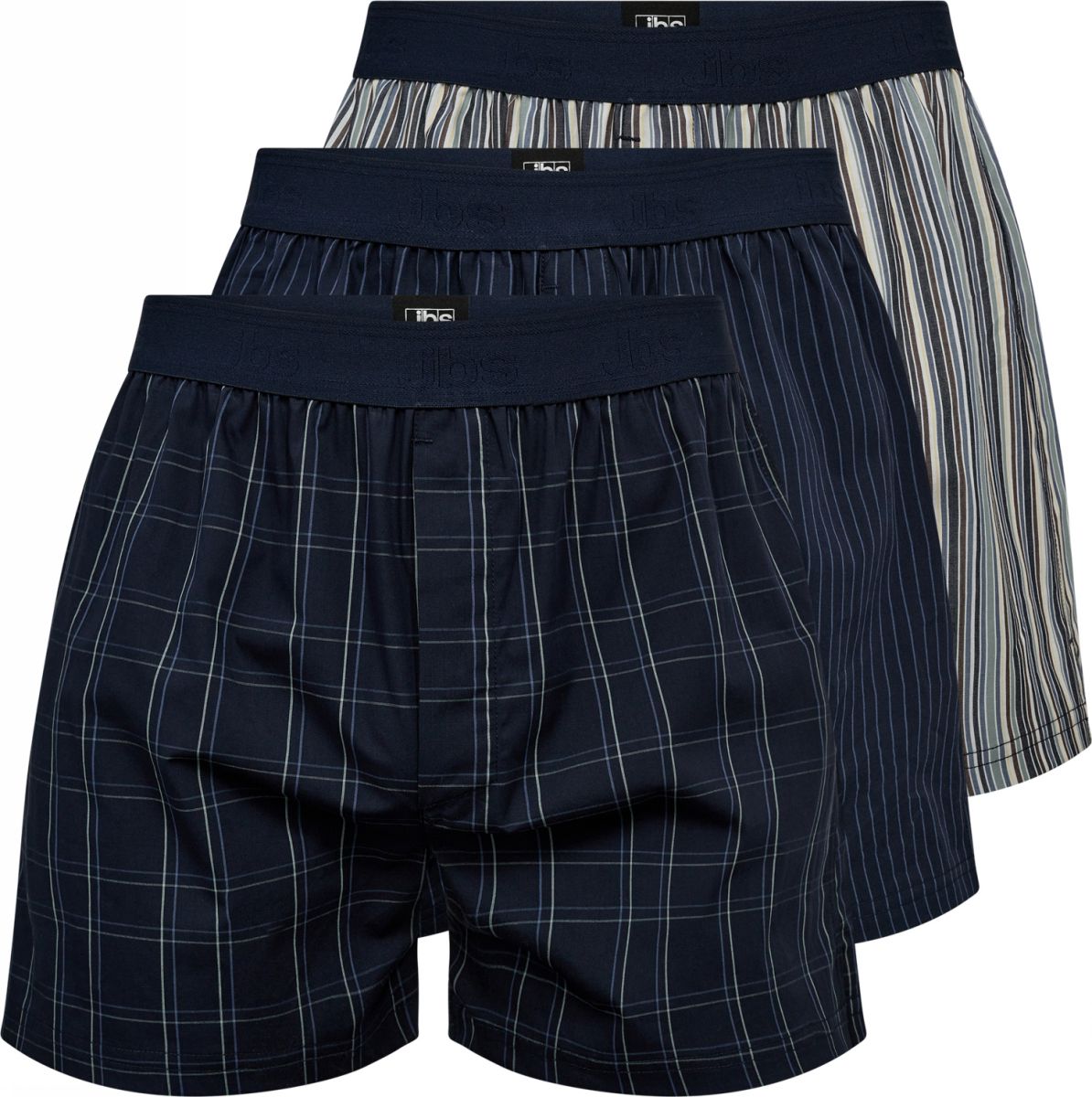 Jbs 3-Pack Boxershorts. Flerfarget