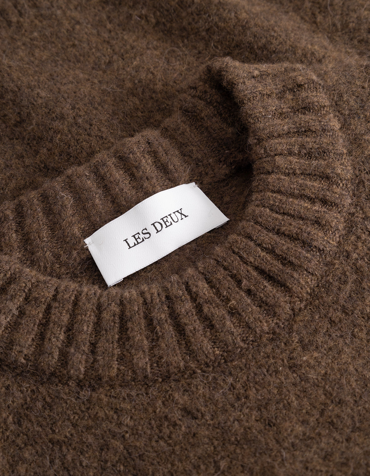 Gilbert Crewneck Knit Slate Brown