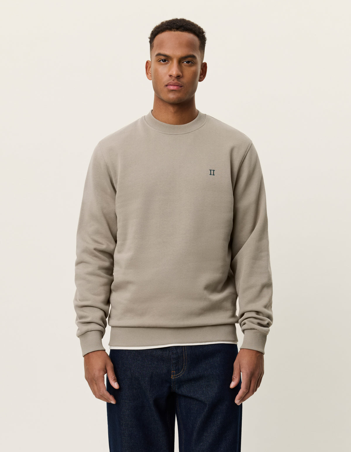 Norregaard sweatshirt Laurel Oak Sand