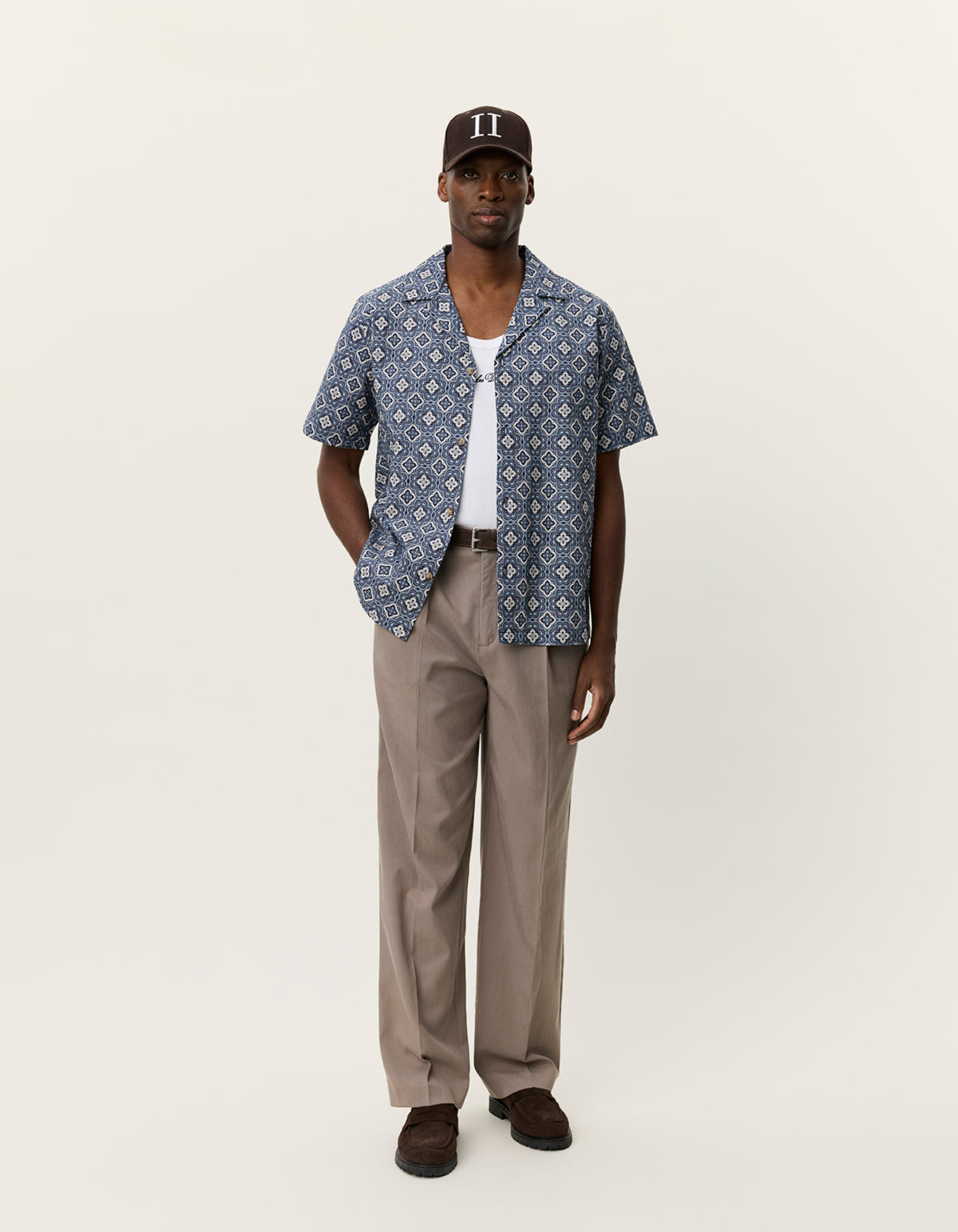 Lukas Arabesque AOP Blue Fog