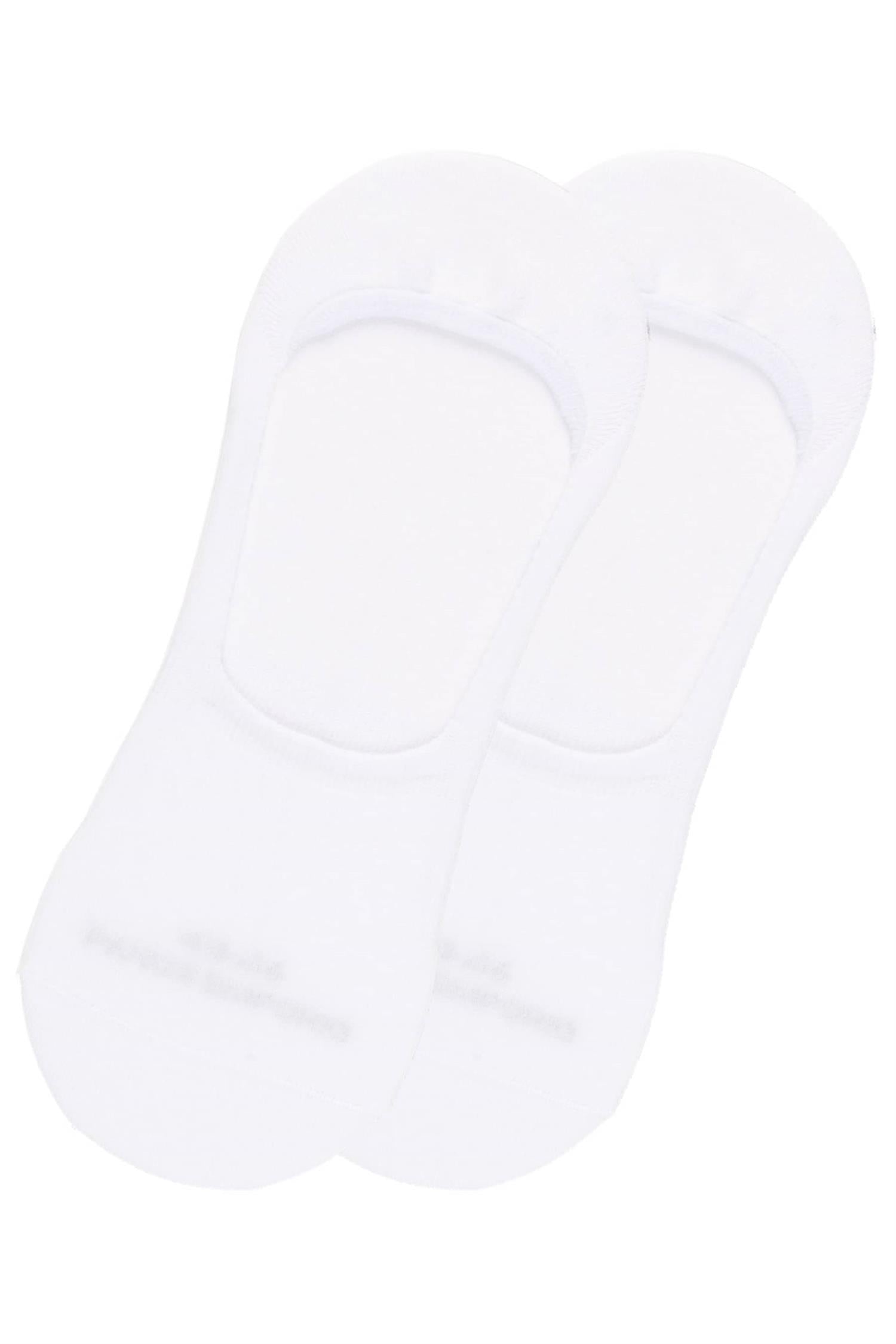2pk Runar Cotton No-Show 2-Sized White