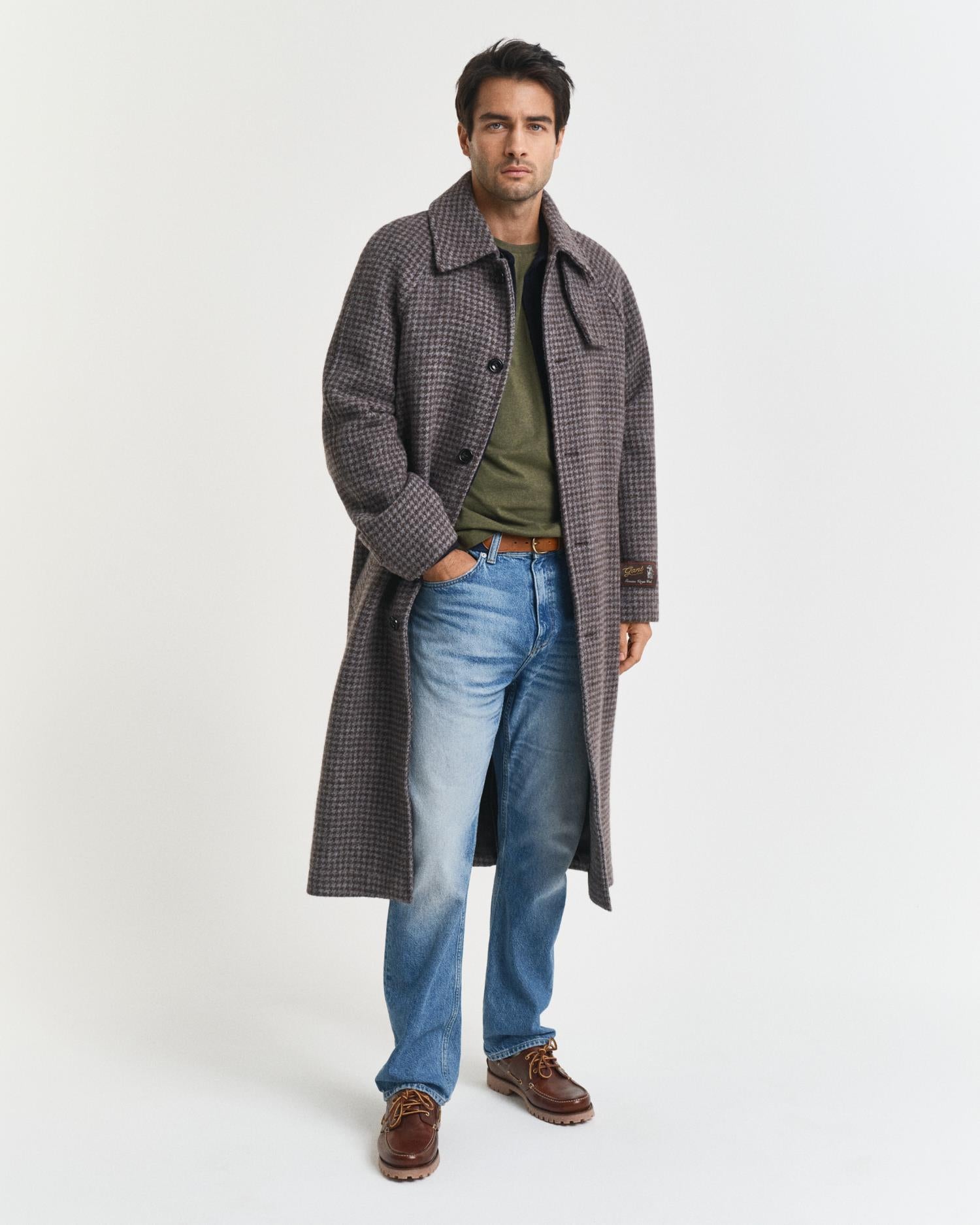 Reg Shield Ss T-Shirt Khaki Green Mel