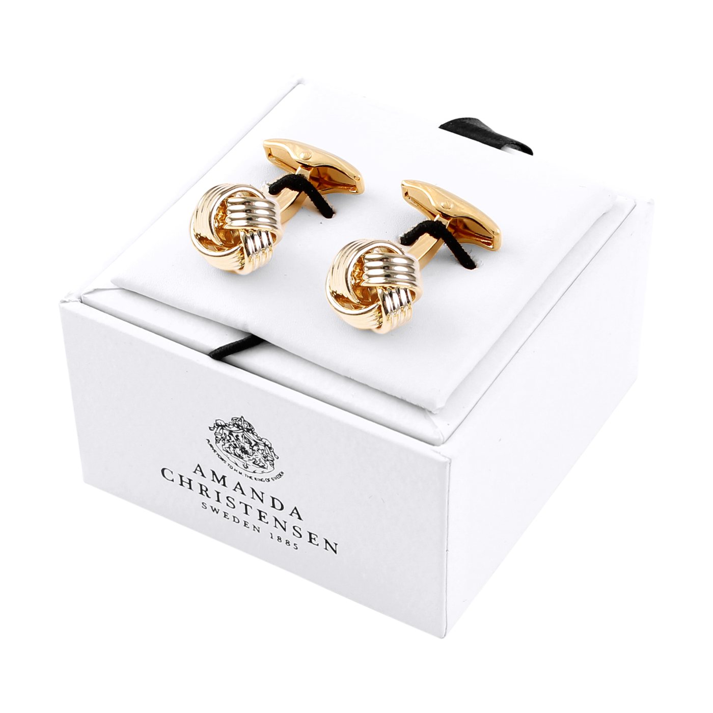 Spinki do mankietów Złote