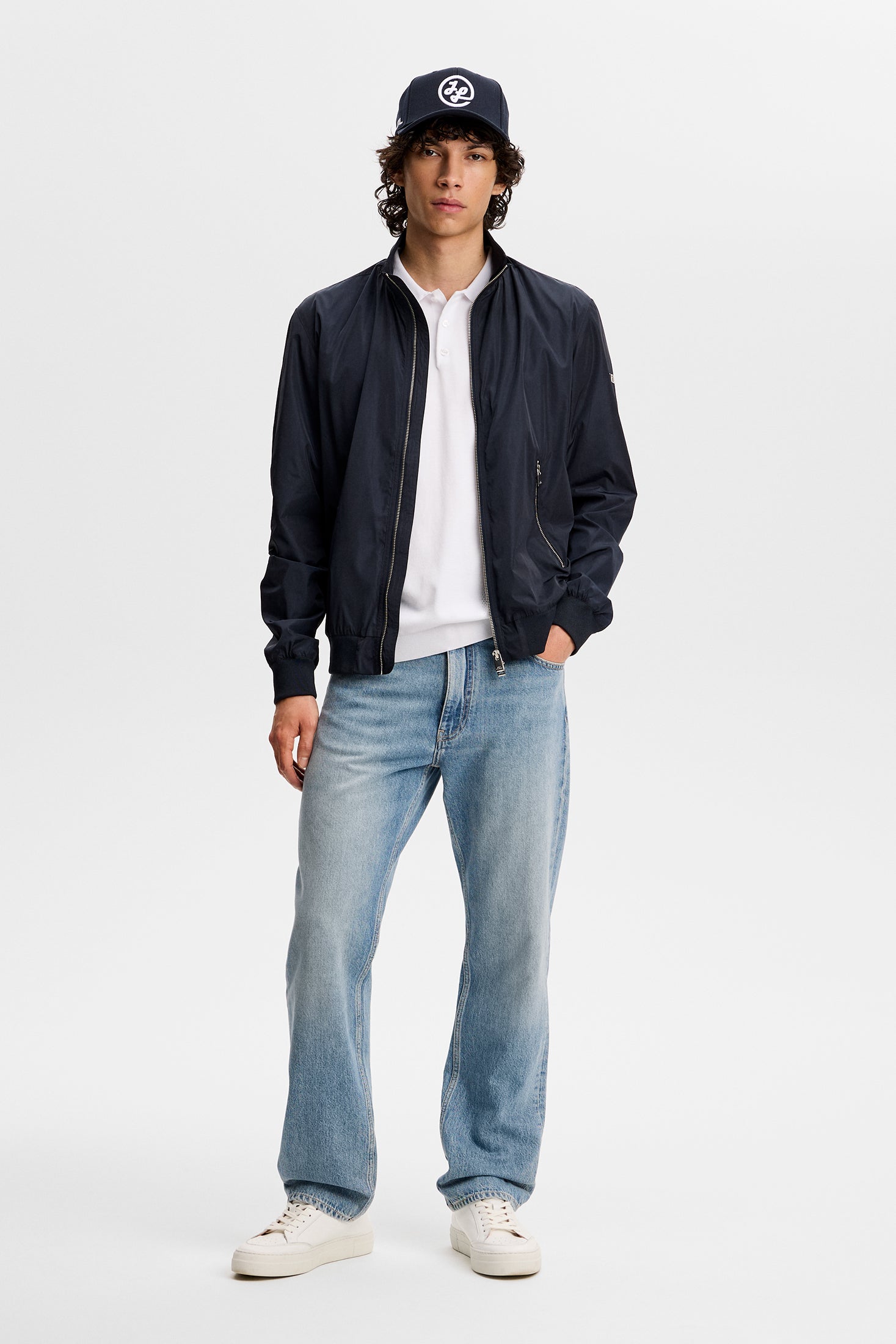 Reymond Seasonal Knit Polo White