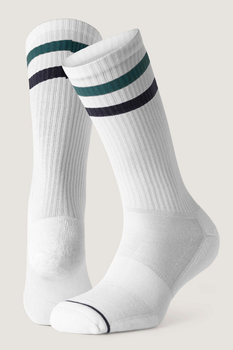 3pk Casper Tech Tennis Stripe Red/White/Stripe Green