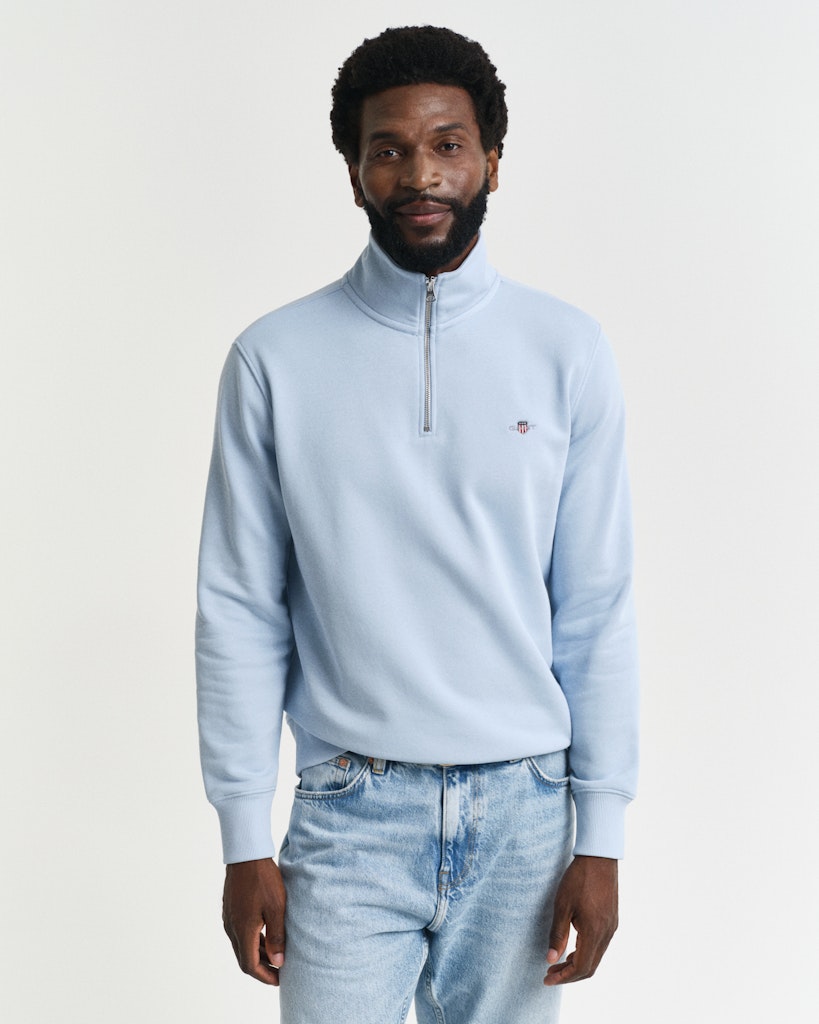 REG SHIELD HALF ZIP SWEAT Fresh Blue