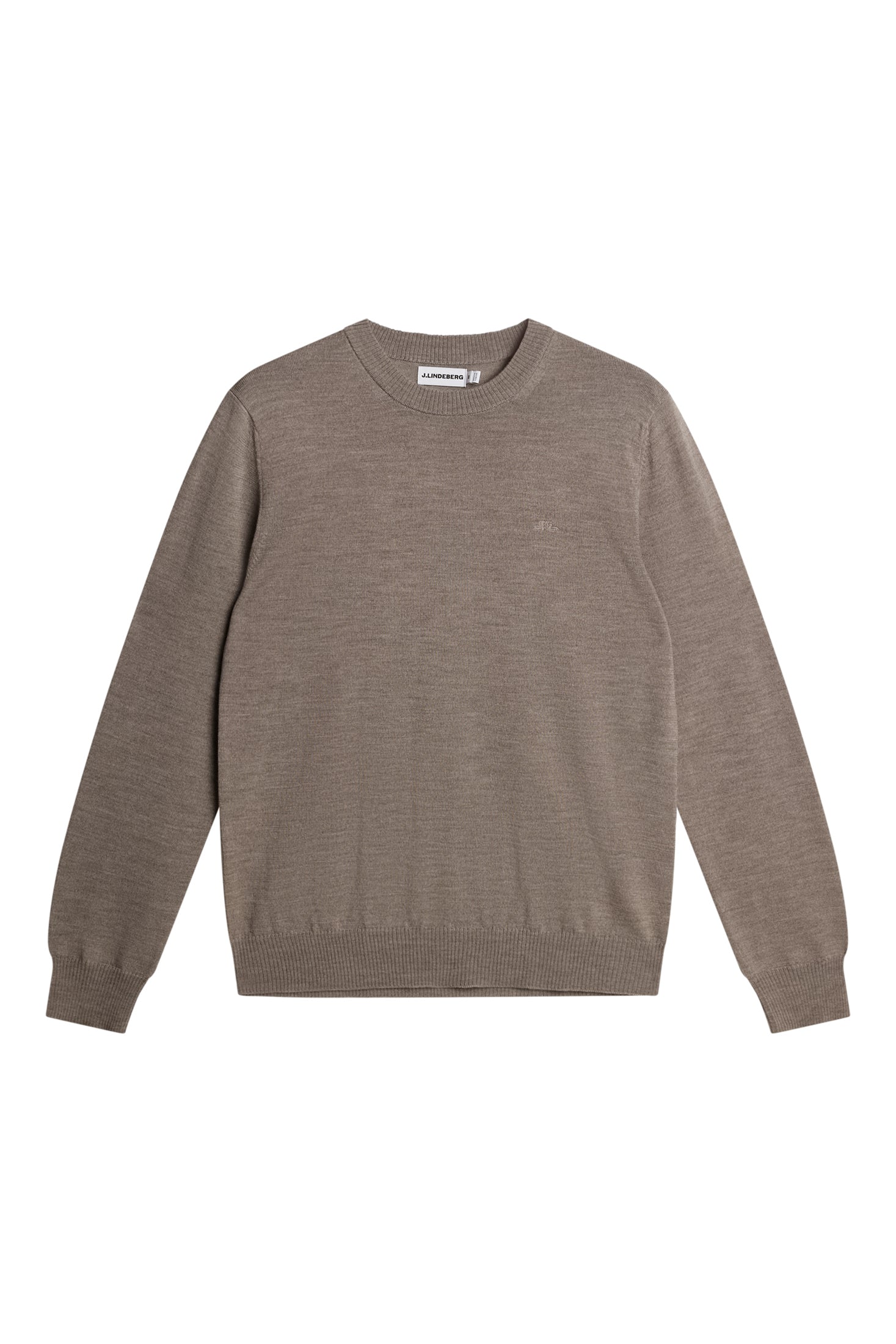 Keane Merino Crew Neck Brindle Melange