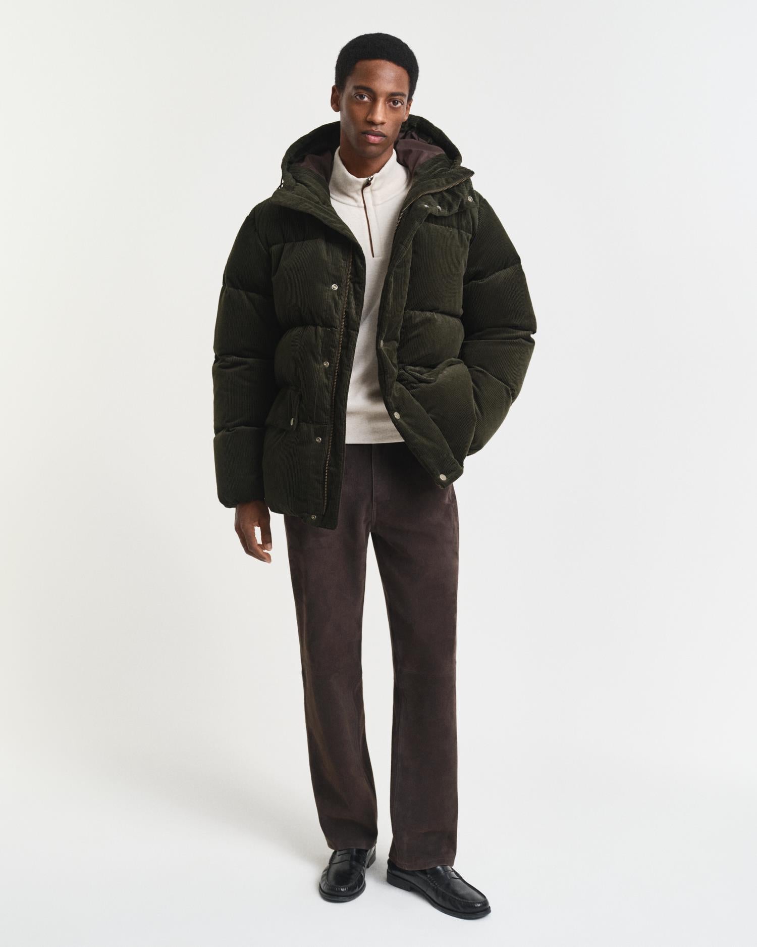 Sacker Rib Half Zip Cream