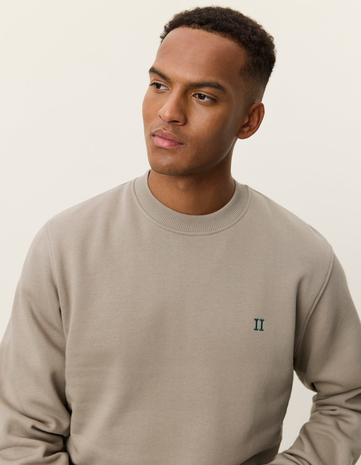 Norregaard sweatshirt Laurel Oak Sand
