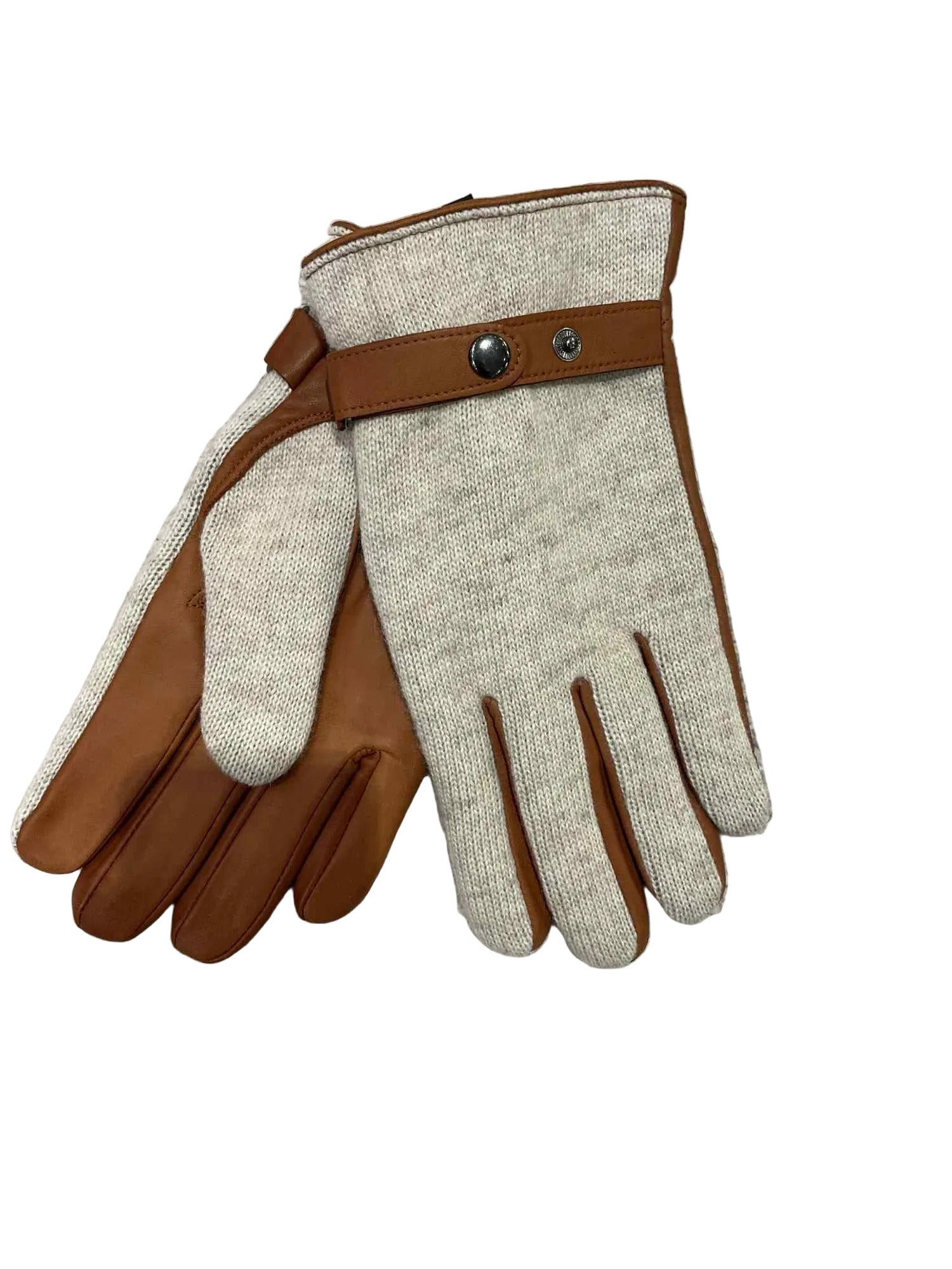 Montecristo leather gloves Off-White