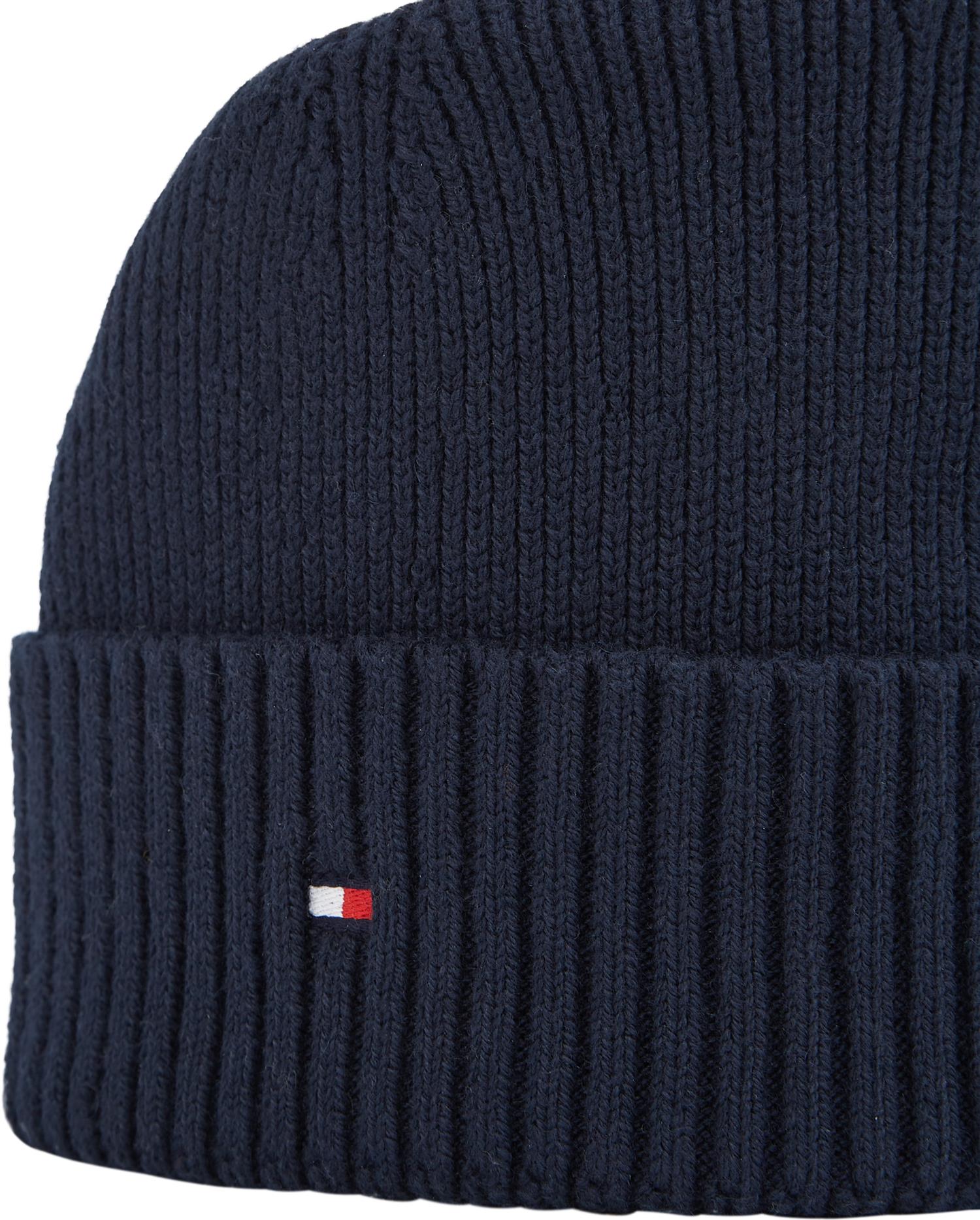 Th Flag Pima Cotton Beanie Space Blue