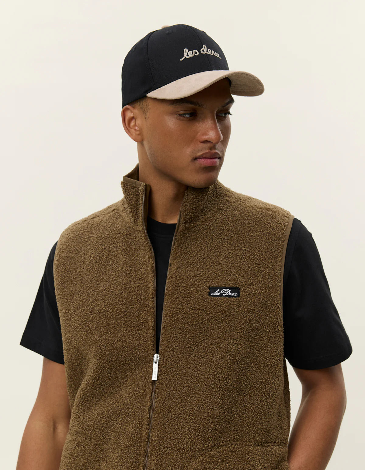 Creed Teddy Vest Teak