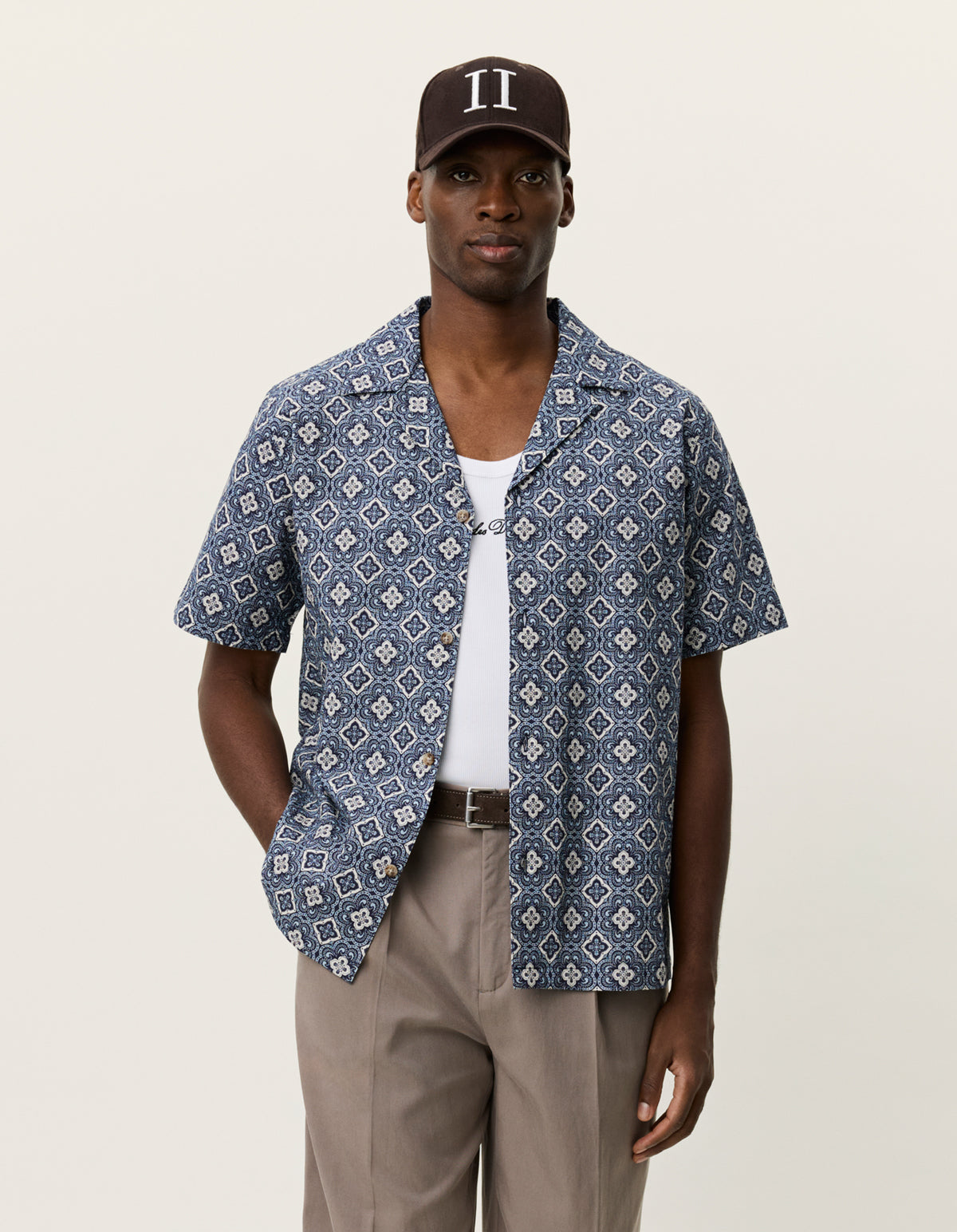 Lukas Arabesque AOP Blue Fog