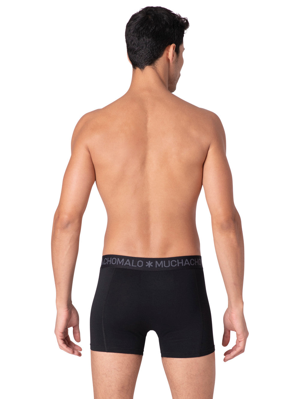 1010 Solid Boxer 2pk 679 Black/Turquoise