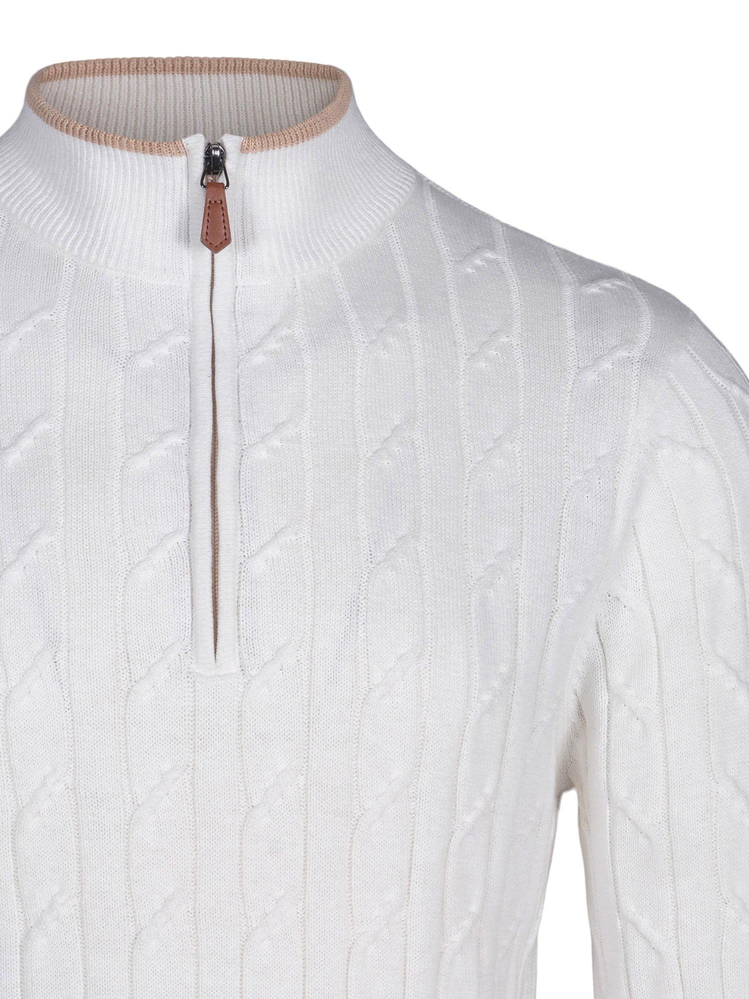 Sivert Zip Offwhite