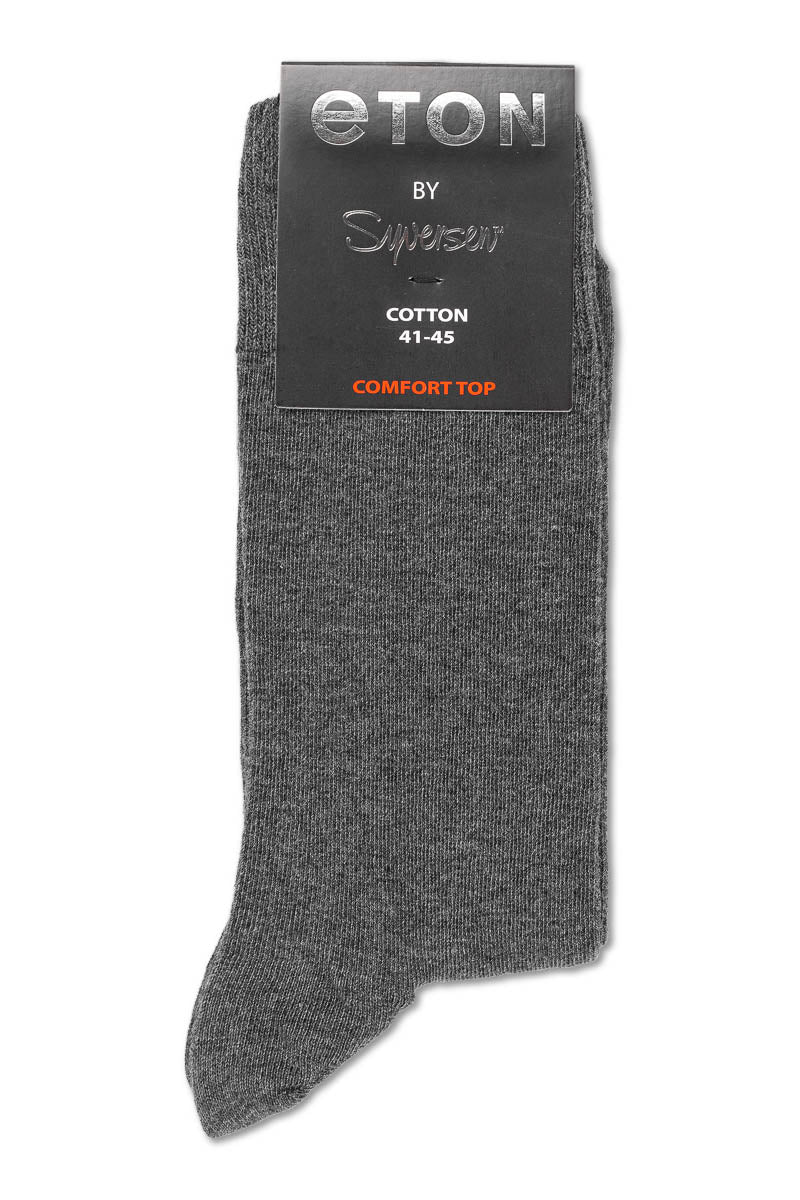 Eton Cotton Plain Comfort Top Antracite