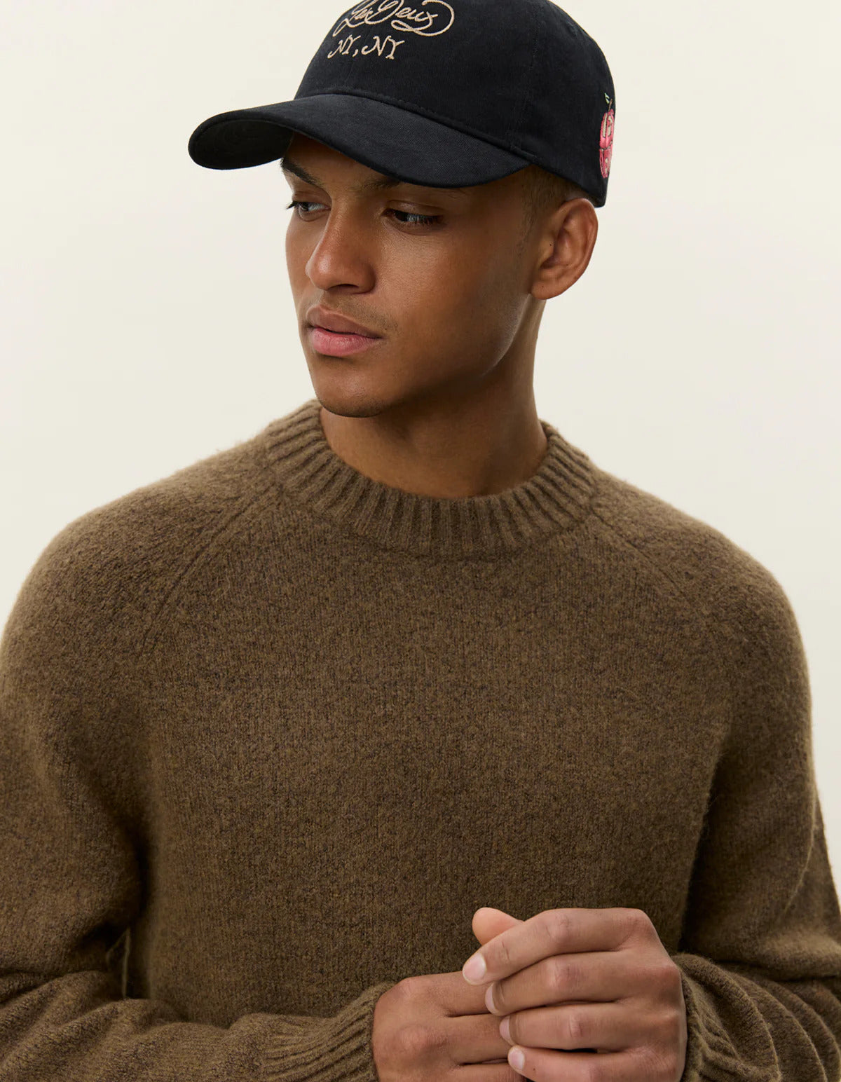 Gilbert Crewneck Knit Teak