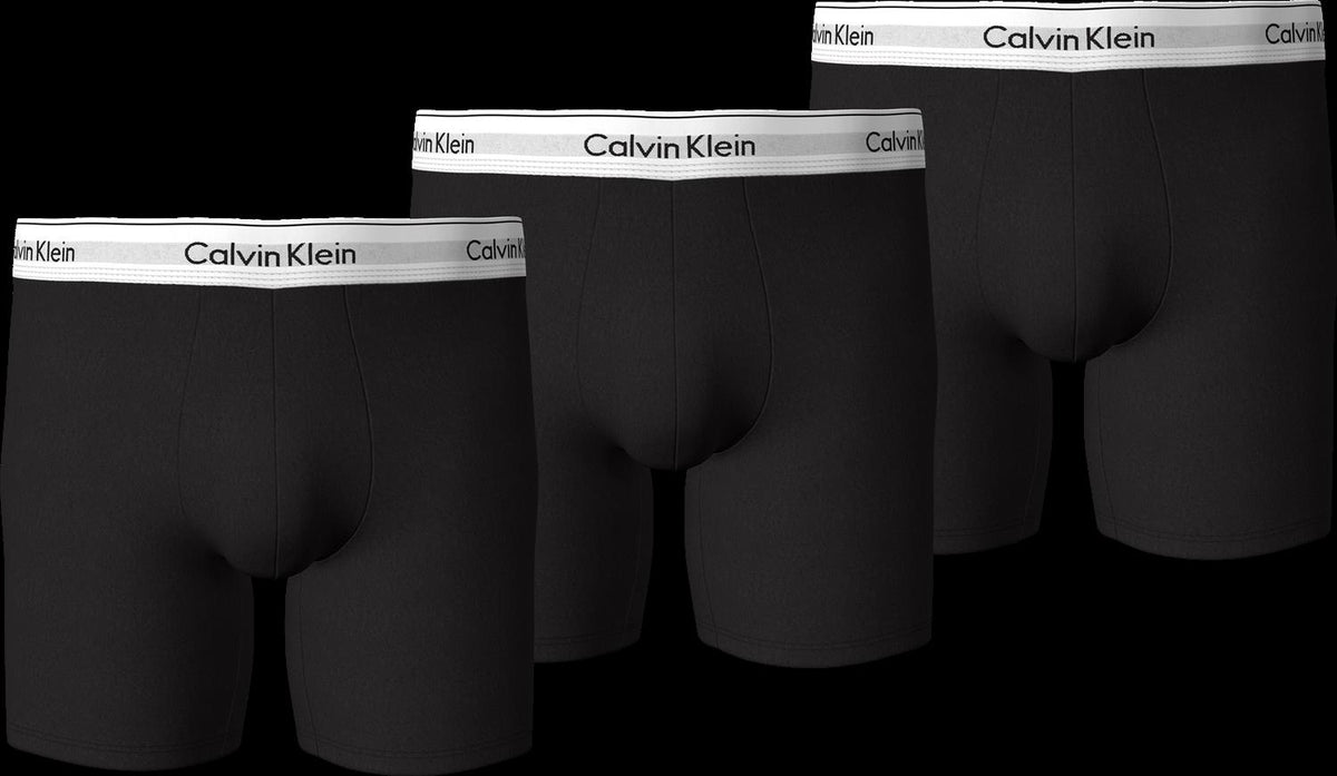 Boxer Brief 3pk Black/Black/Black