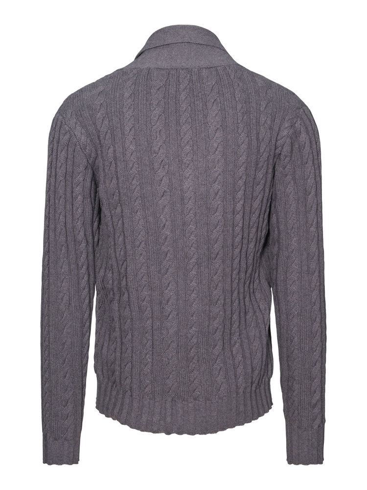Axel Cardigan Medium Grey