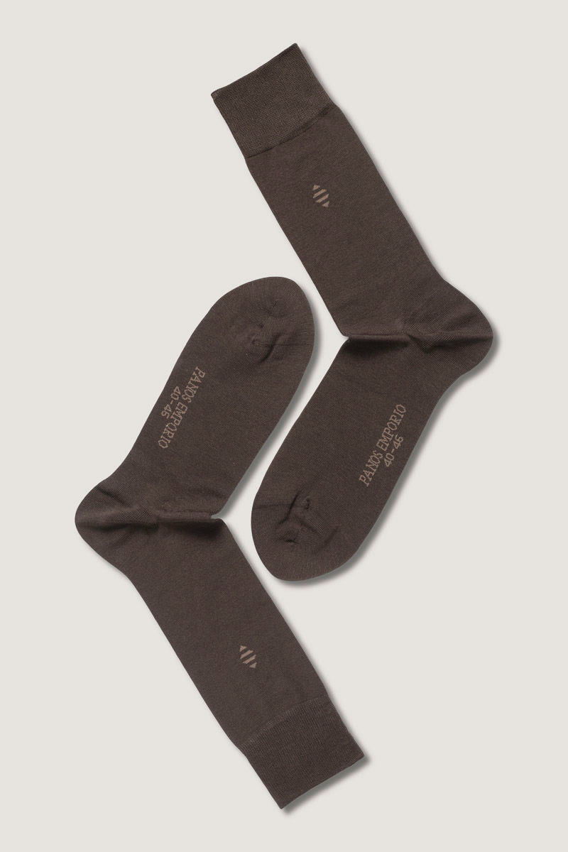 3pk Daniel Bamboo Crew Bracken/Brushed Nickel/Coffee Quartz