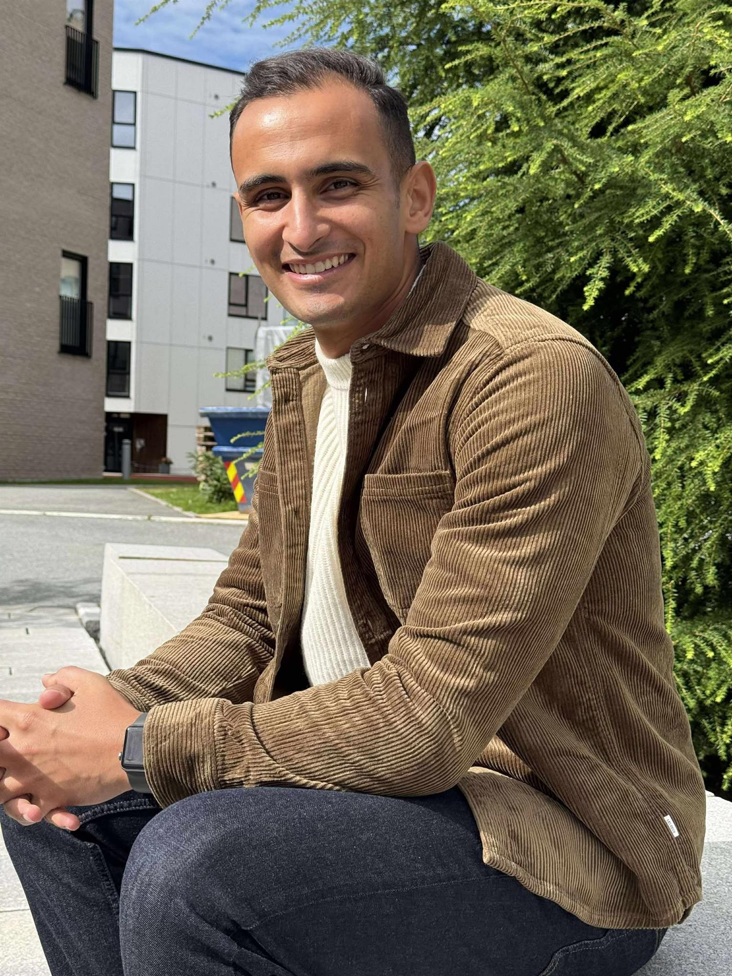 Kody Corduroy Overshirt Military Olive