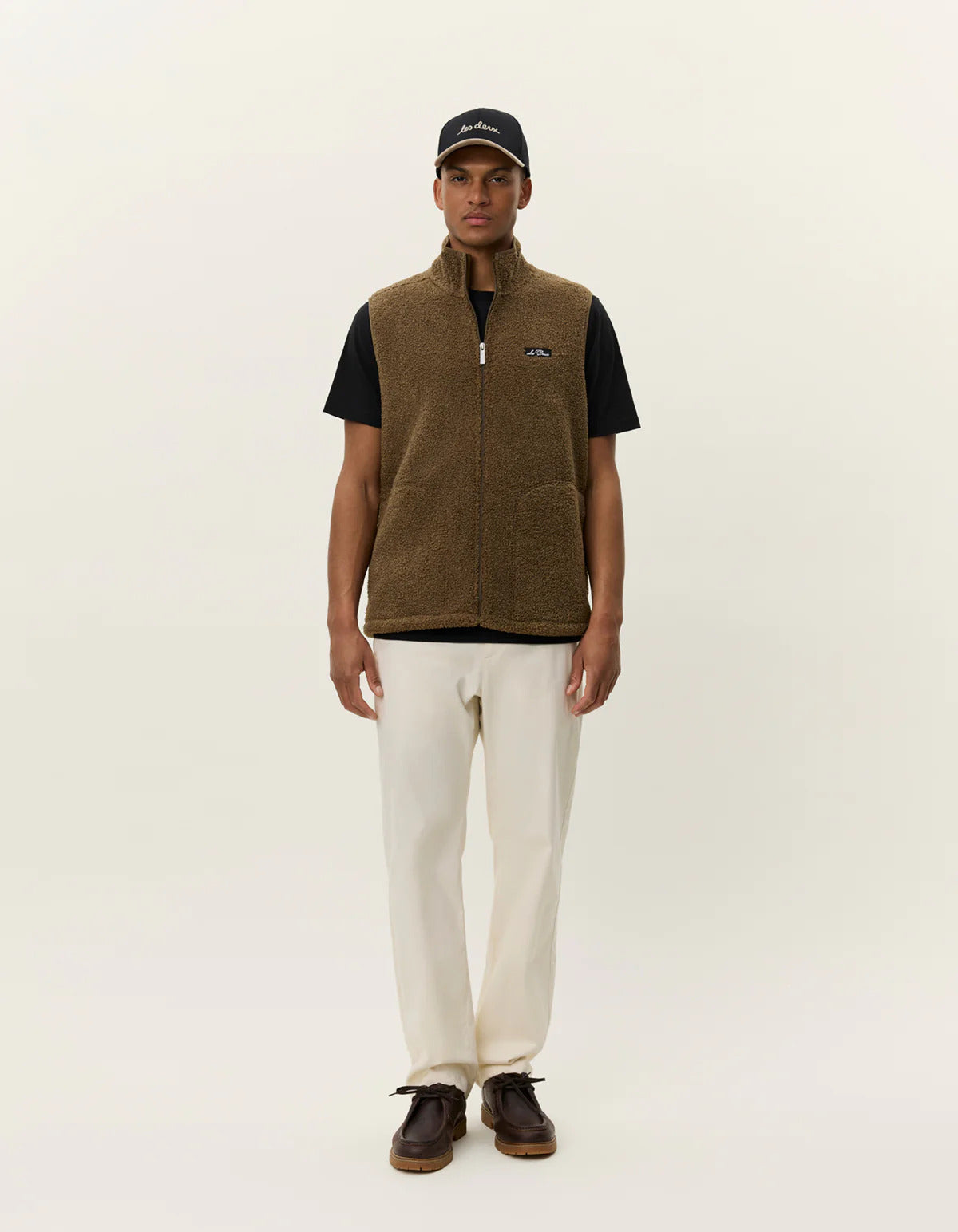Creed Teddy Vest Teak