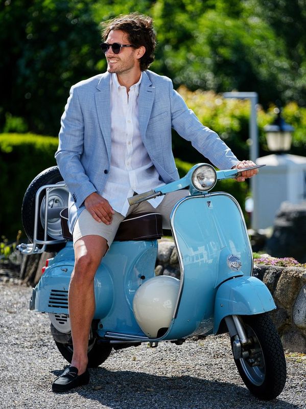 Adrian Blazer Light Blue