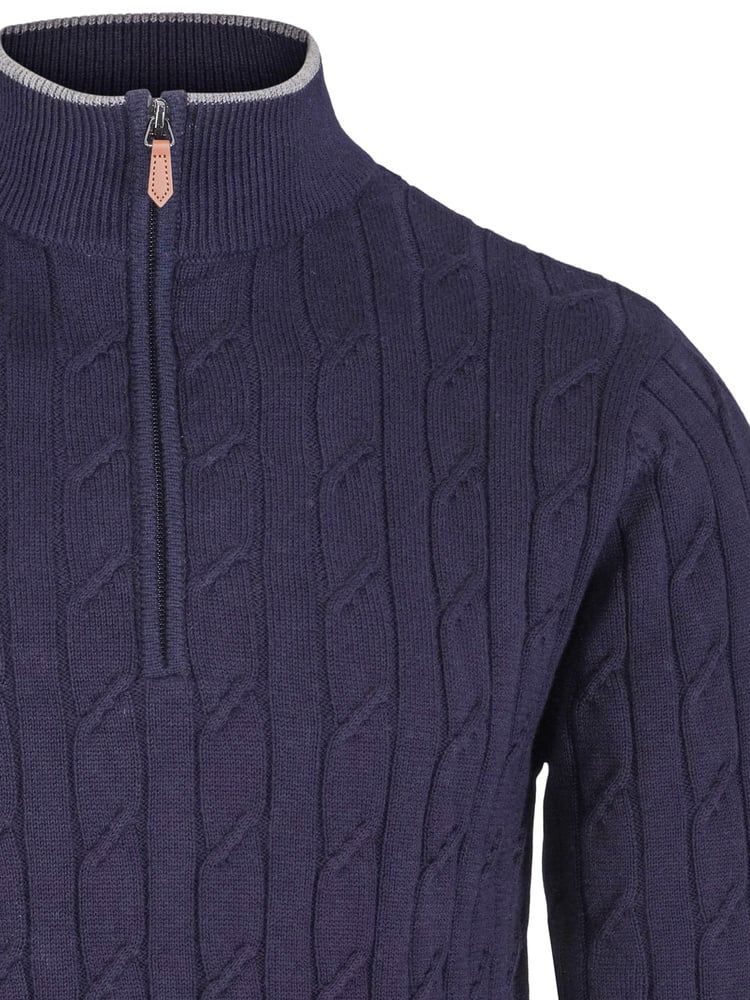 Sivert Zip Blueblack