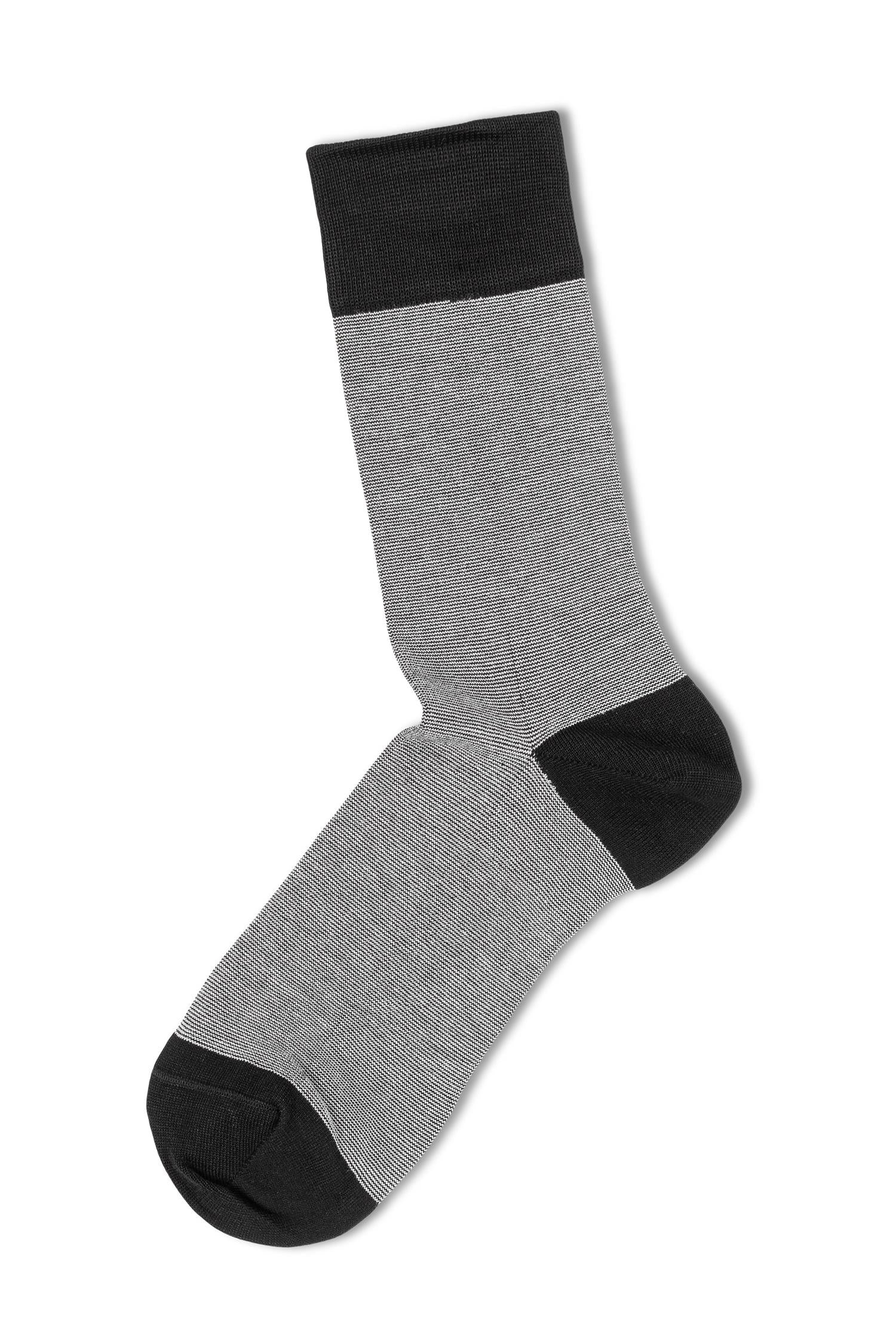 Eton Bamboo Heel/toe Black