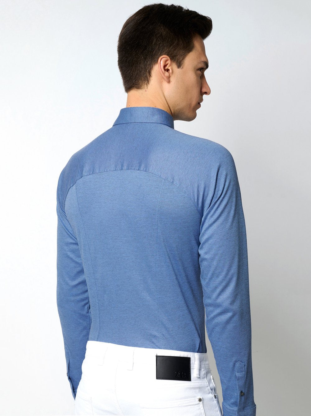 Casual Kent 1/1 Dove Blue Pique