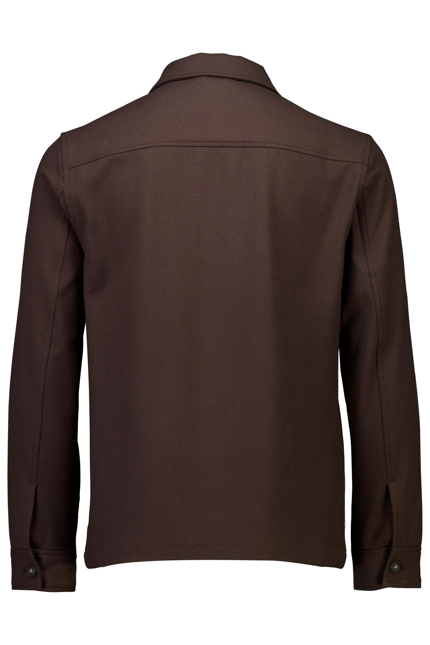 Superflex brushed mel overshir Brown Mel