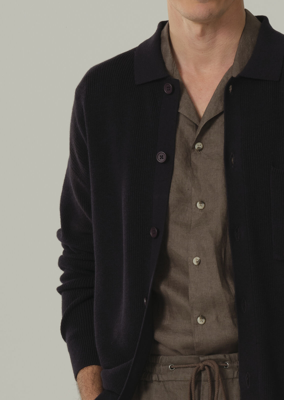 Liam Dark Navy Blue