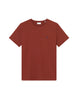 Norregaard Contrast T-Shirt Fired Brick Red