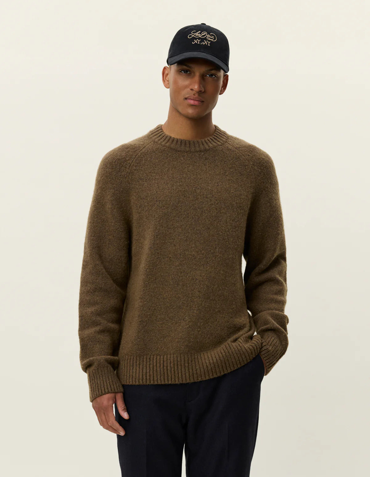 Gilbert Crewneck Knit Teak