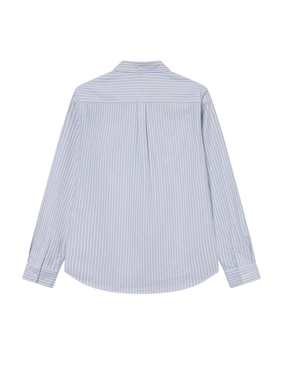 Konrad Striped Oxford Shirt Allure Blue