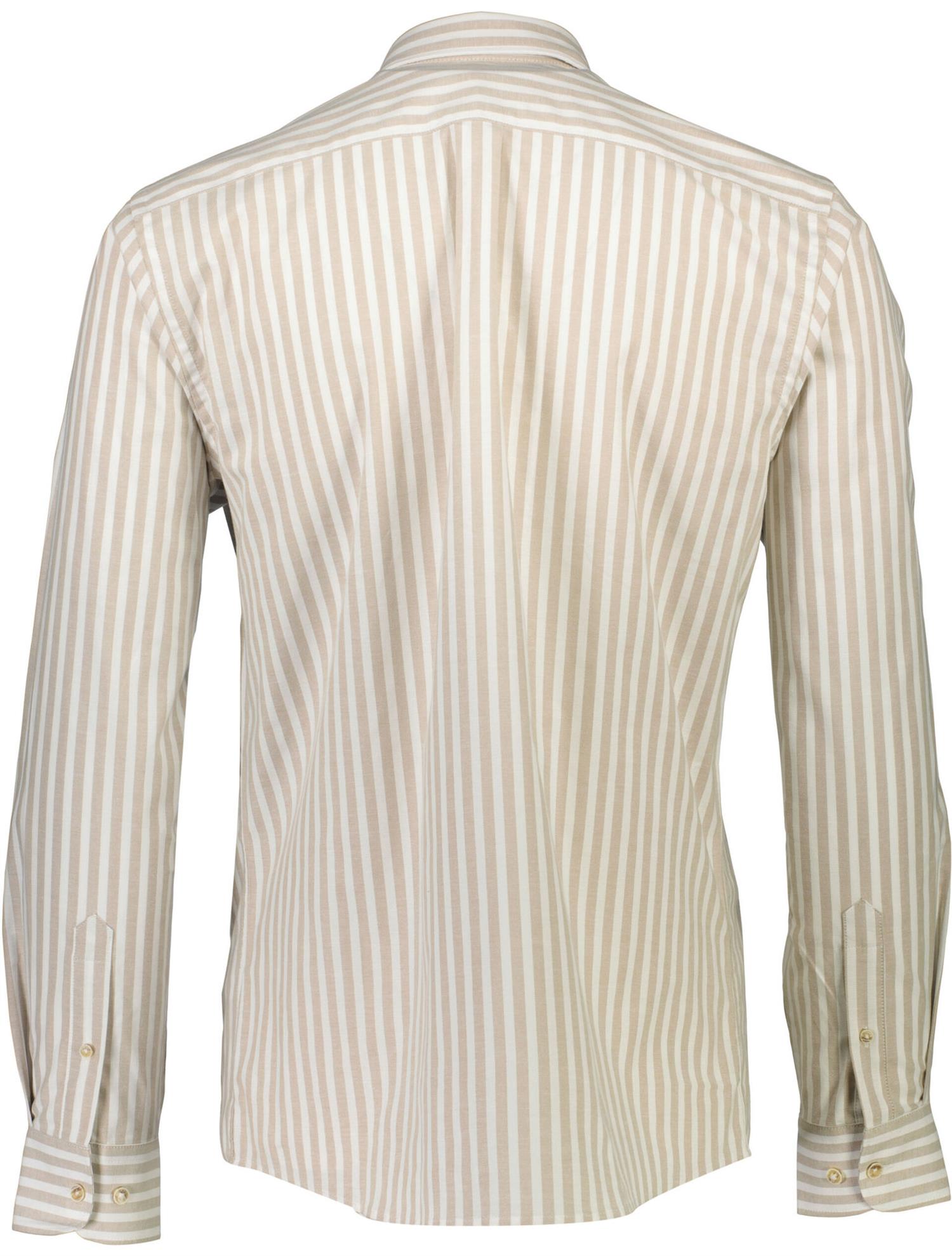Striped superflex oxford L/S Sand