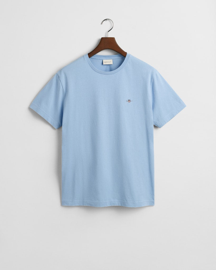 Reg Shield Ss T-Shirt Capri Blue