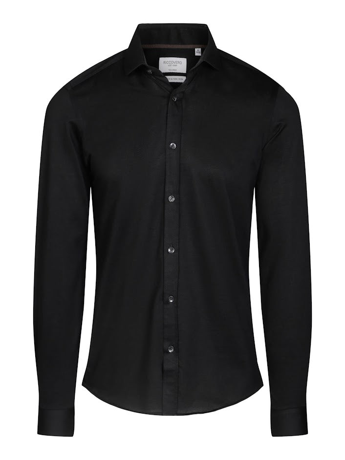 Leo slim fit Black