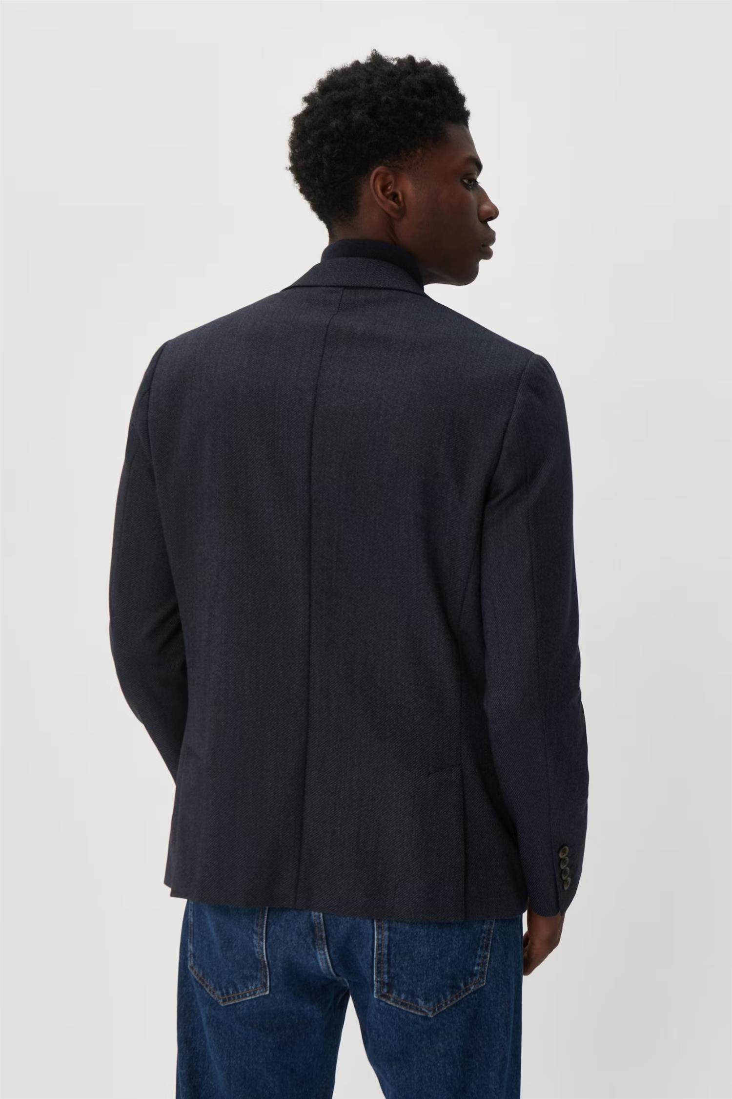 Magaret double jacket Blue