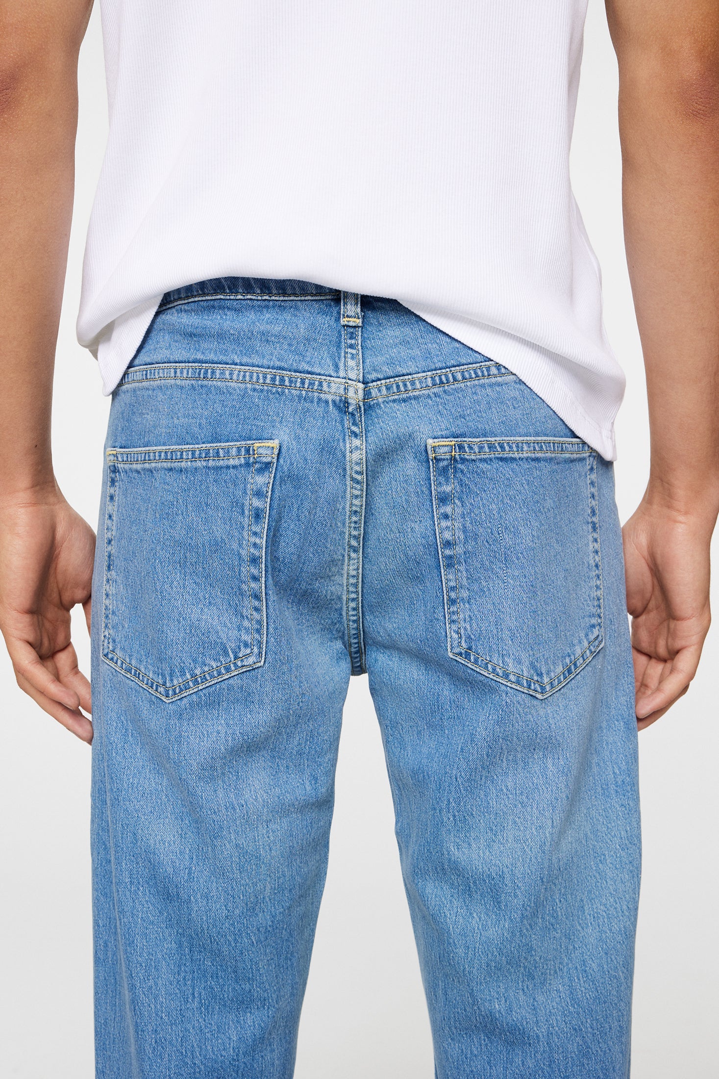 Jax Light Wash Slim Jeans Light Blue
