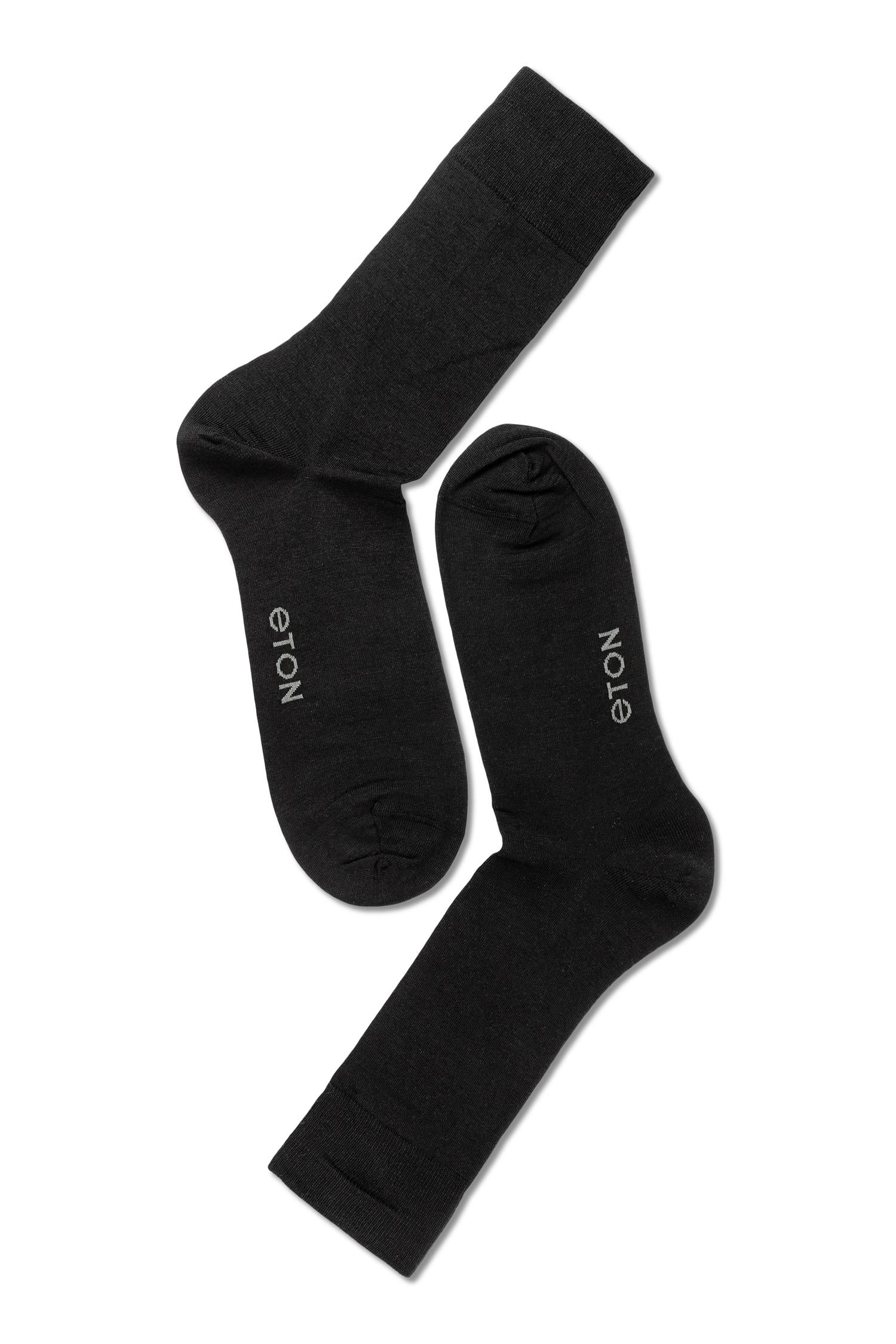 Eton Fine Wool Plain Black