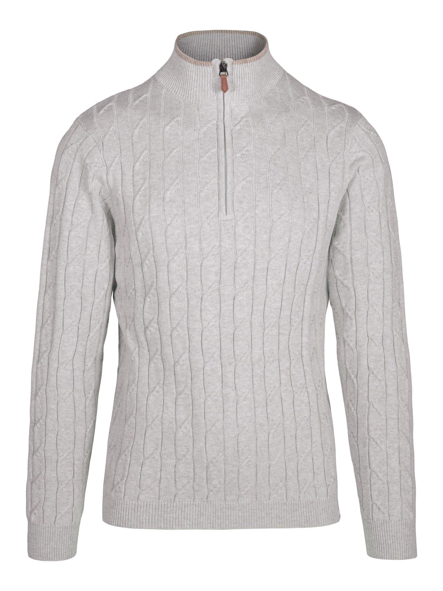 Sivert Zip Light Grey