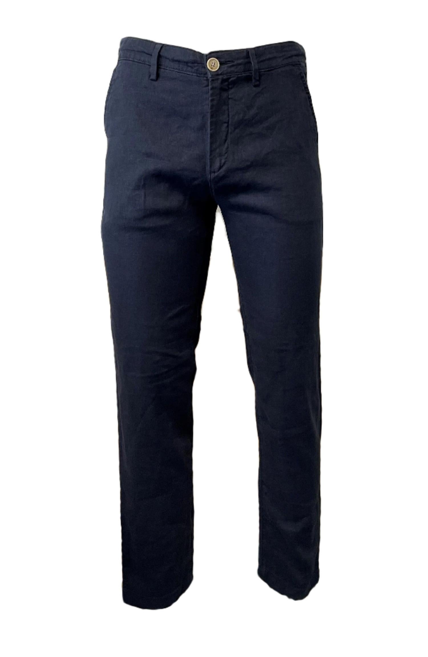 Victor Linen Chino Navy